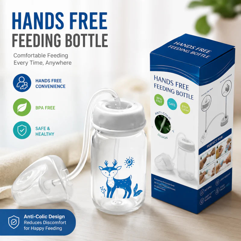 Hands Free Feeding Bottle | 240mL