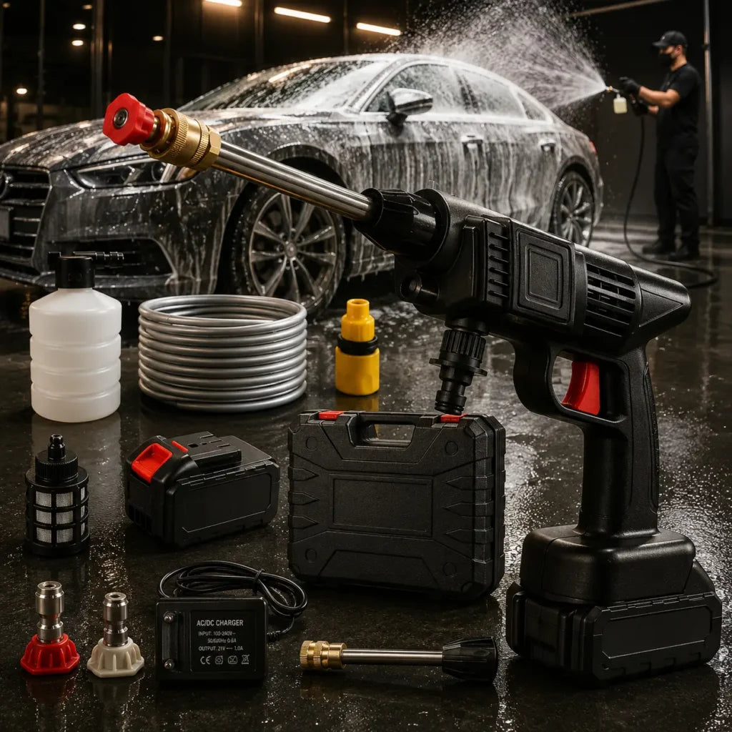 Portable Cordless High Pressure Car Washer Foam Gun (48V)