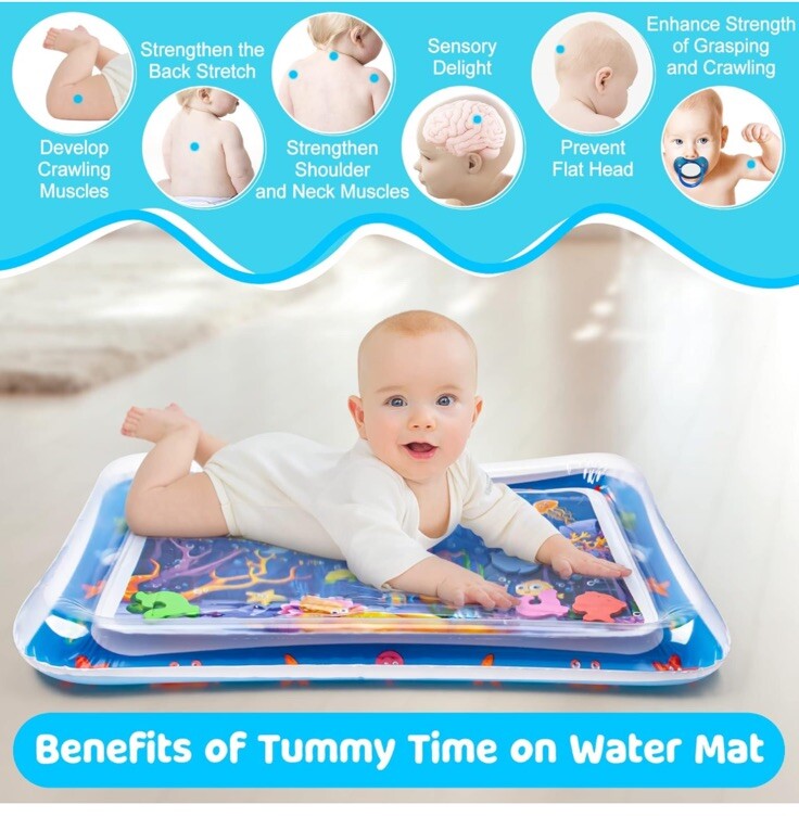 Baby Tummy Time Water Play Mat