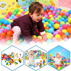 Soft Balls Set for Kids and Boys Toys Plastic Ball Multicolor