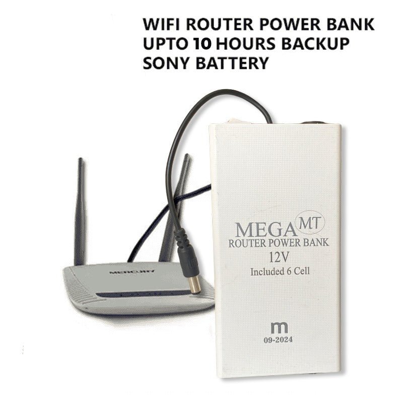 12W WiFi Router Power Bank - 20000mAh